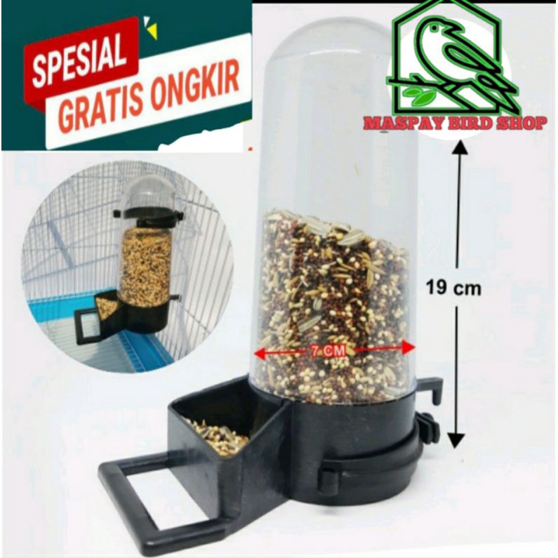 Jual Cepuk Dispenser Tabung Besar Tempat Wadah Pakan Dan Air Minum Burung Ternak Dan