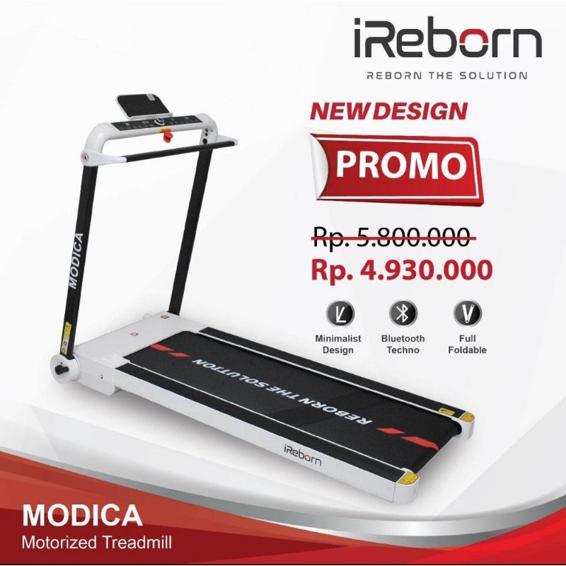 Jual Invoice Alat Fitness Treadmill Elektrik Ireborn Modica Semarang