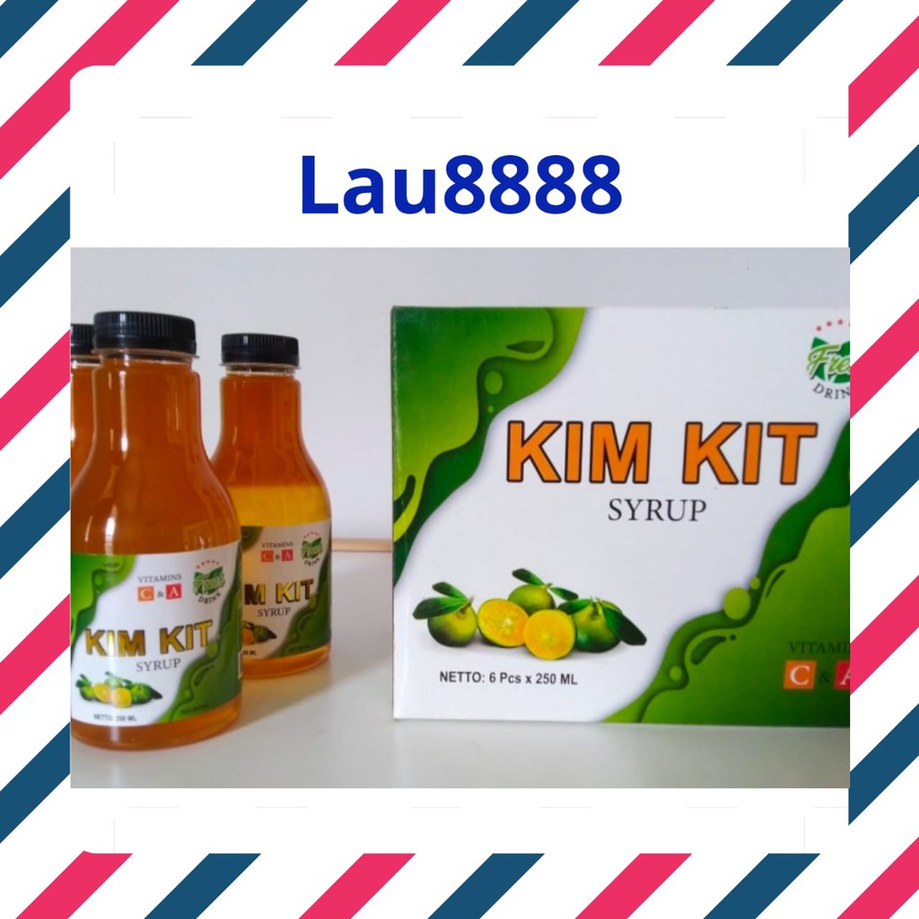 Jual SIRUP KIM KIT - KIMKIT SYRUP 250 MILI | Shopee Indonesia