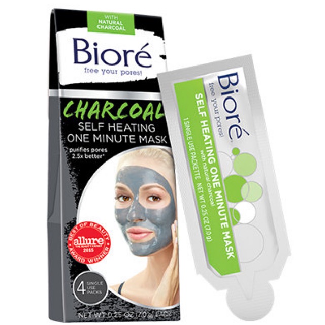 Jual BIORE SELF HEATING ONE MINUTE MASK | Shopee Indonesia