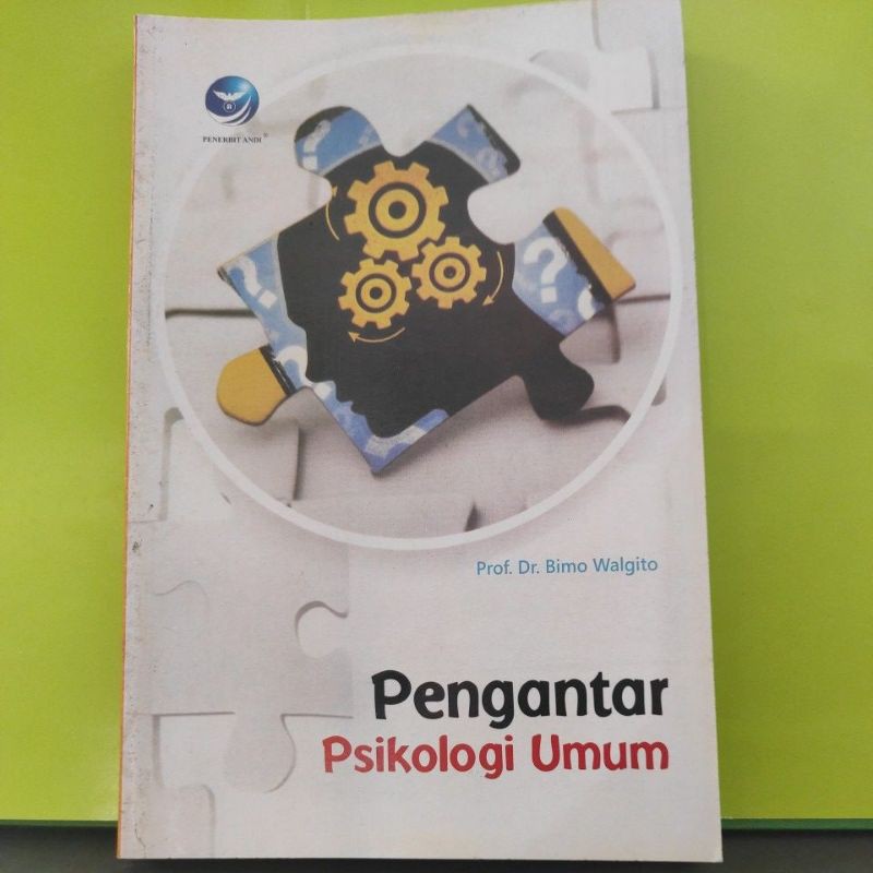 Jual Buku Pengantar Psikologi Umum Oleh Prof. Dr. Bimo Walgito | Shopee ...