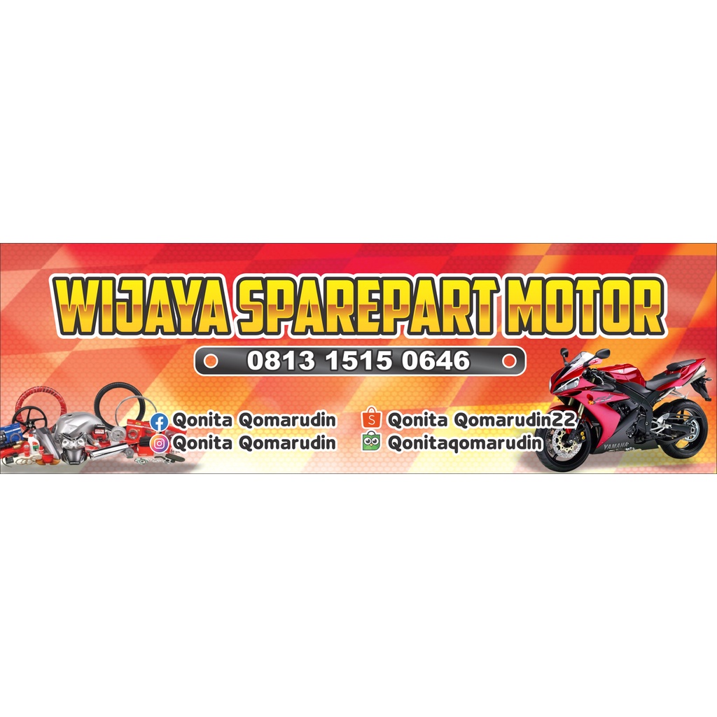 Jual Spanduk Bengkel Motor Custom | Shopee Indonesia