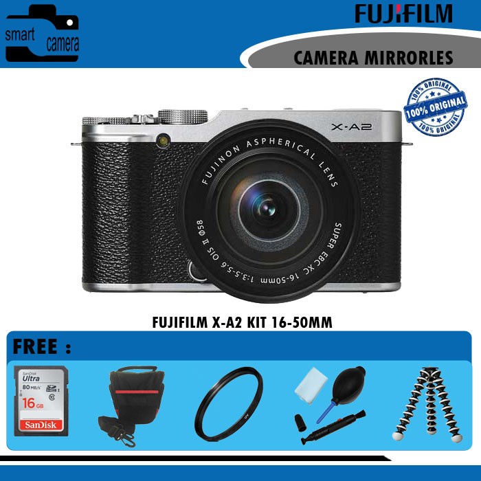 Jual FUJIFILM X-A2 KIT 16-50mm | Shopee Indonesia