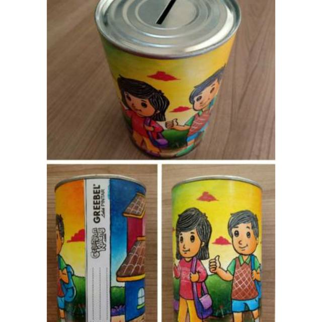 Jual Celengan lomba mewarnai / souvenir / hampers | Shopee Indonesia