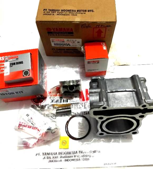 Jual Set BLOCK BLOK SEHER MESIN PISTON KIT N MAX, AEROX 155 Original ...
