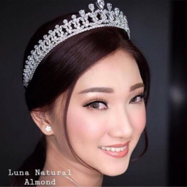 Jual Softlens Top Gel Luna Natural Almond Minus S D