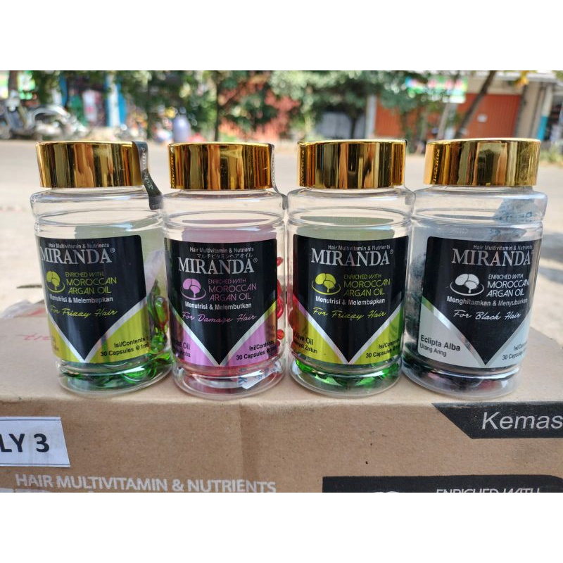 Jual miranda vitamin rambut 30x1ml | Shopee Indonesia