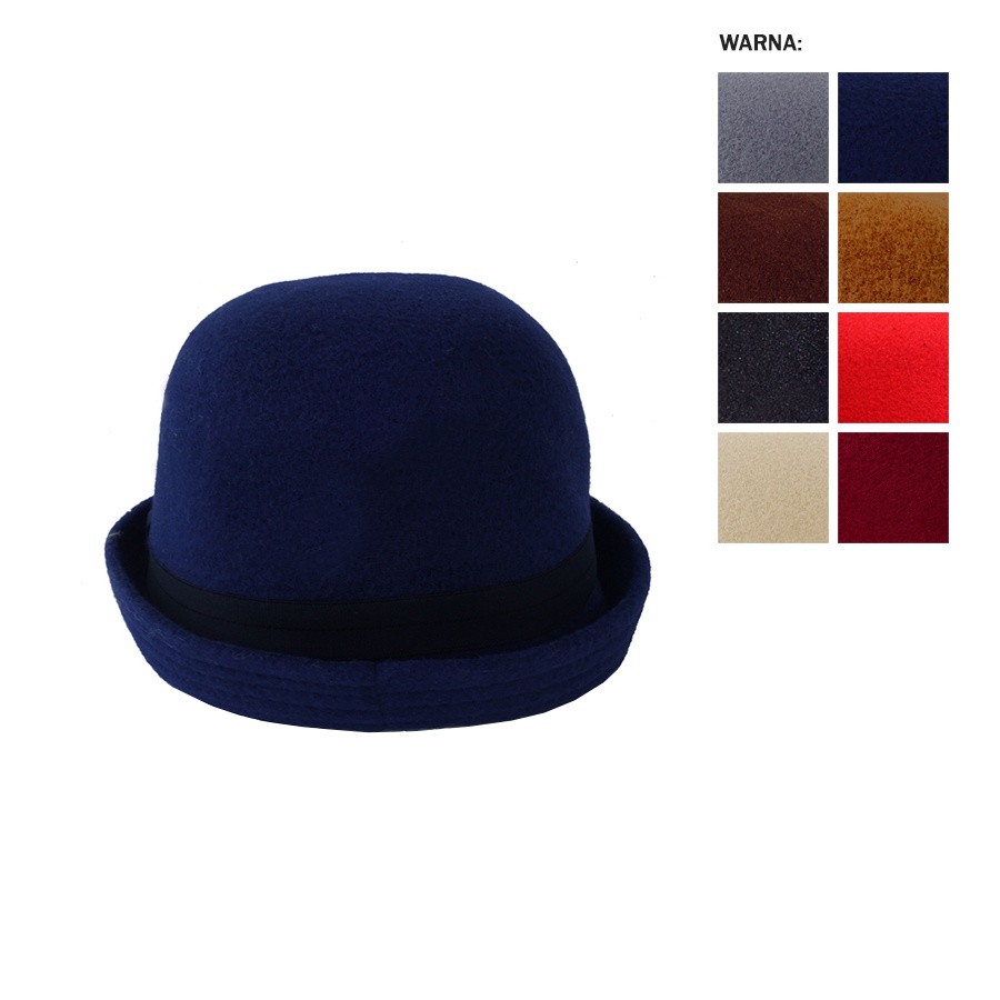 Jual Elfs Topi Caplin Bowler Hat Shopee Indonesia
