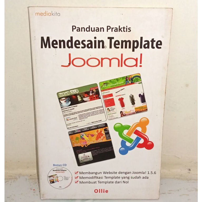 Jual BUKU PANDUAN PRAKTIS MENDESAIN TEMPLATE JOOMLA | Shopee Indonesia