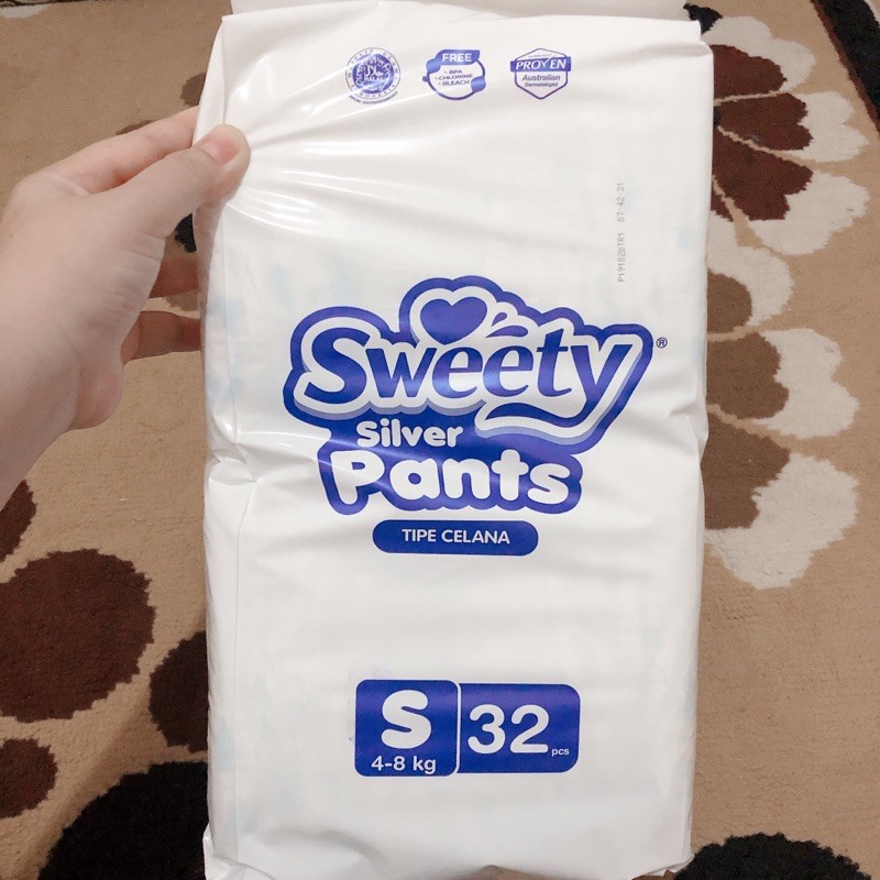 Jual Pampers Sweety Silver Pants Bukaan Shopee Indonesia