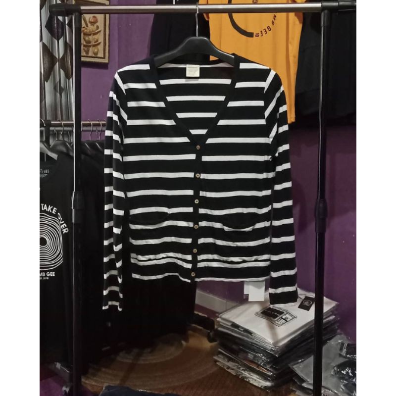 Elani Strip Cardigan main image 0