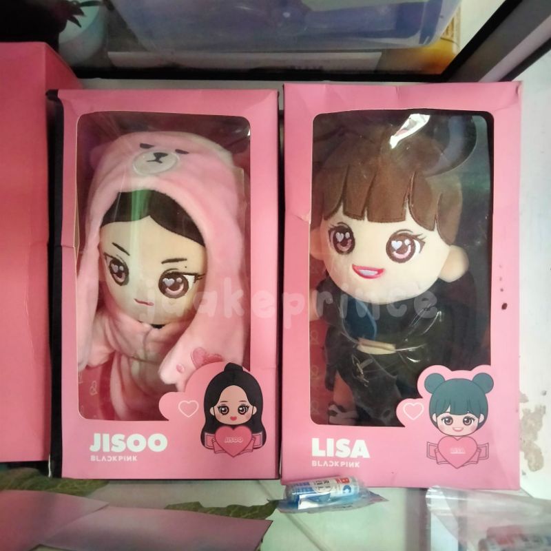 Jual OFFICIAL BLACKPINK PLUSH DOLL LISA FULLSET Shopee Indonesia