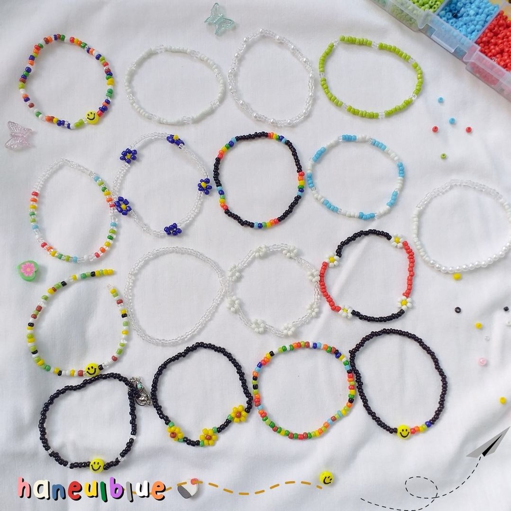 Jual (PART 1) Gelang KPop/ Kpop Idol Inspired Bracelet/ Korean Beads