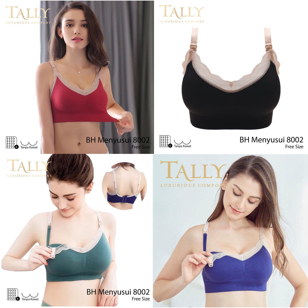 Jual Bra Bh Menyusui Premium Tanpa Kawat Tally Seamless Bra Sport