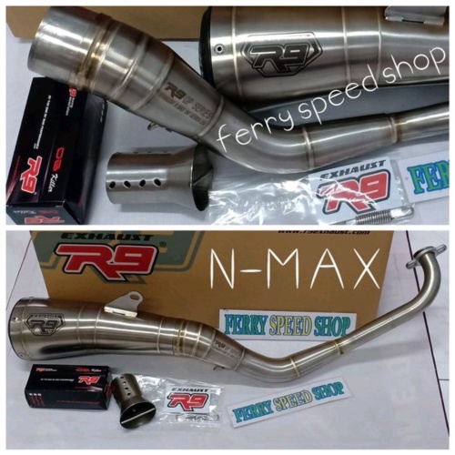 Jual Dijual KNALPOT RACING R9 YAMAHA NMAX KNALPOT R9 GP NMAX KNALPOT R9 ...