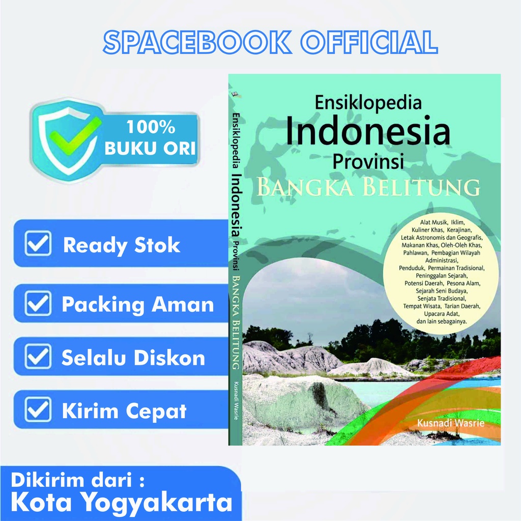 Jual Ensiklopedia Indonesia Provinsi BANGKA BELITUNG Kusnadi Wasrie ...