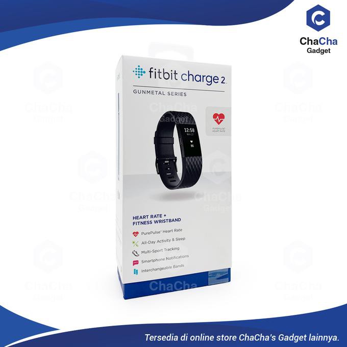 Fitbit Charge 2 Gunmetal Series Heart purchases Rate + Fitness Wristband