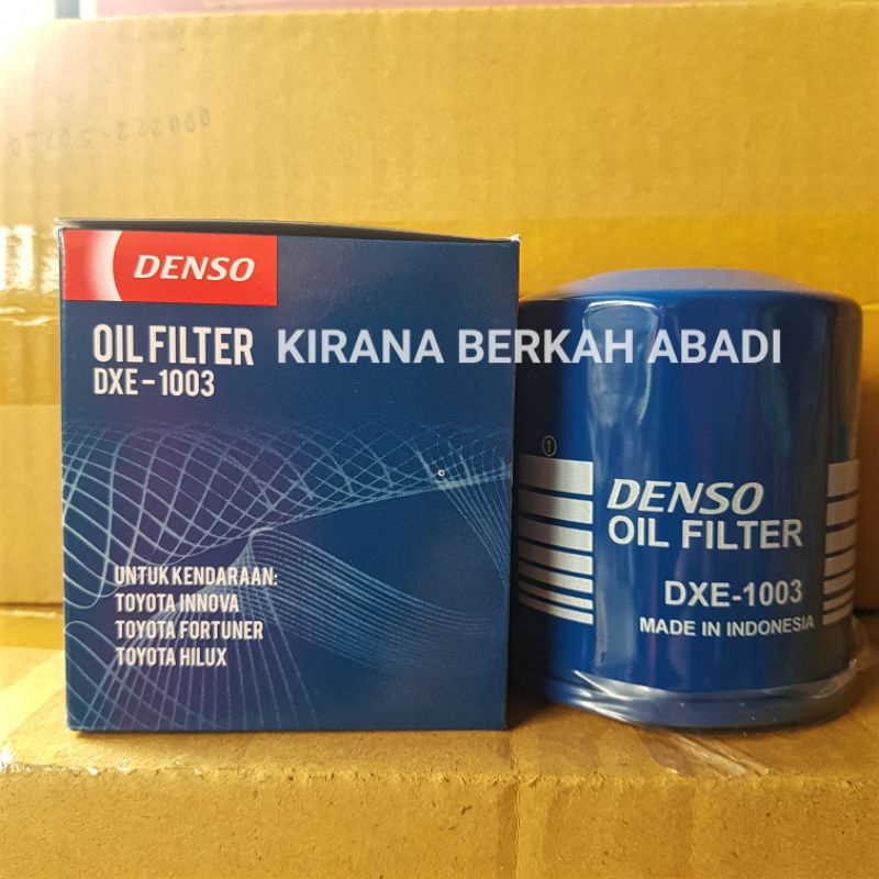Jual FILTER OLI TOYOTA INNOVA/ FORTUNER / HILUX / FORD FIESTA DENSO DXE ...