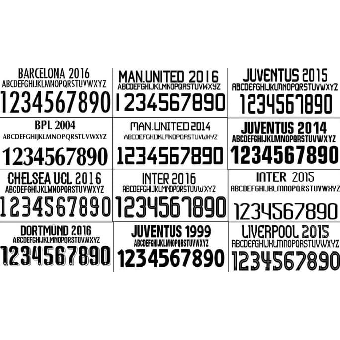 Jual [BAYAR DI TEMPAT] PRESS CUSTOM NAME BAJU FUTSAL / BOLA (NAMA ...