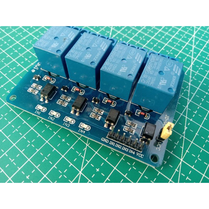 Jual Relay Module 4 channel Arduino | Shopee Indonesia