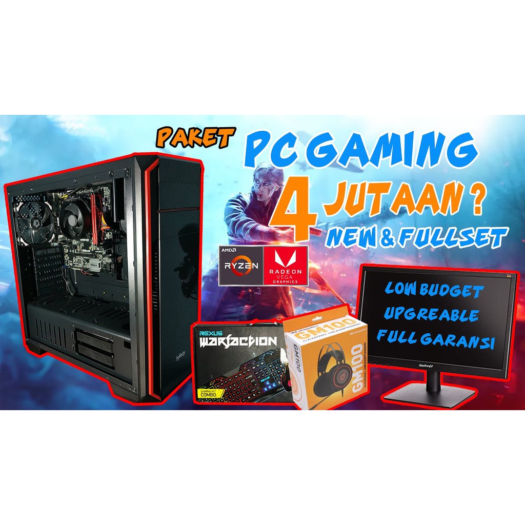 pc gaming budget 4 juta