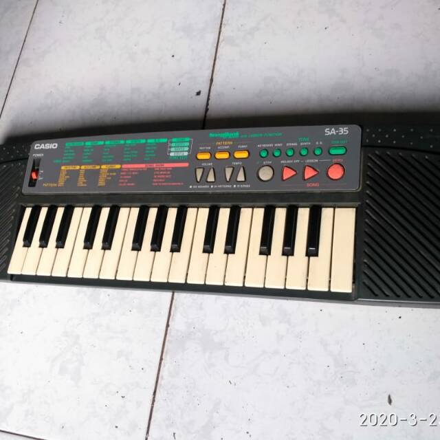 Jual Keyboard Casio sa35 normal Shopee Indonesia