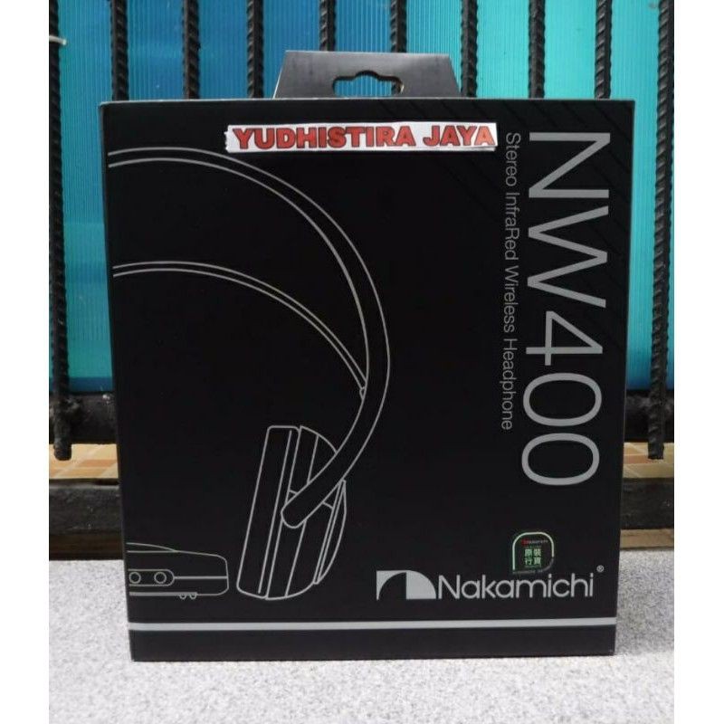 Jual Headset Nakamichi NW 400 Original Stereo Infrared headphones
