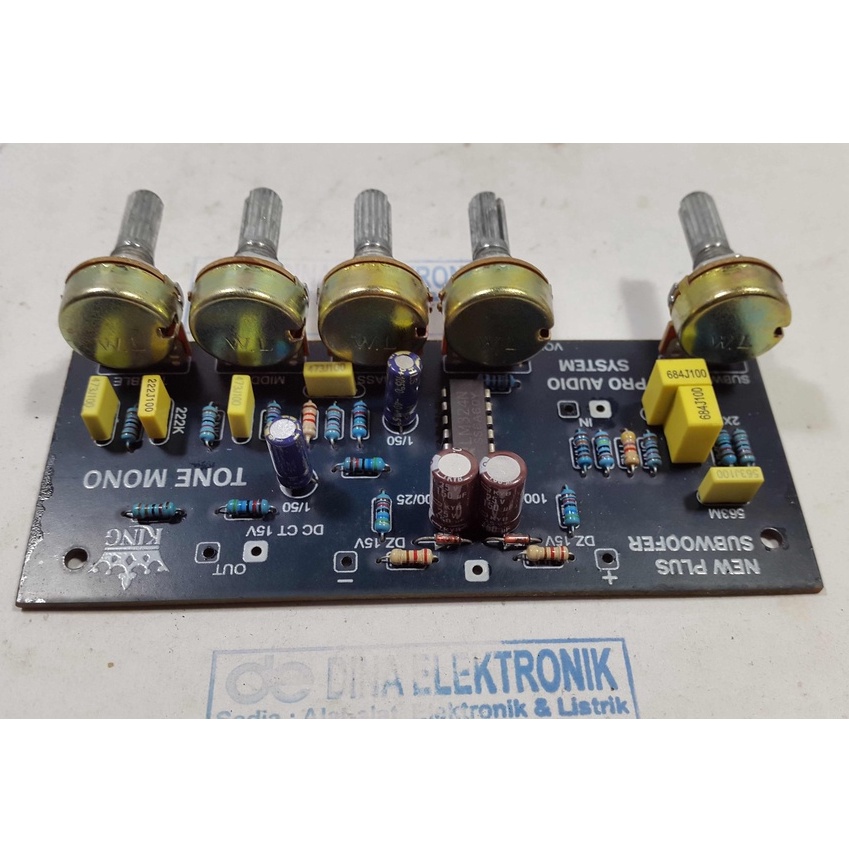 Jual KIT TONE CONTROL MIDLE PLUS SUBWOOFER - MONO | Shopee Indonesia