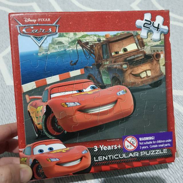 Jual PUZZLE HOLLOGRAM CARS DISNEY PIXAR | Shopee Indonesia