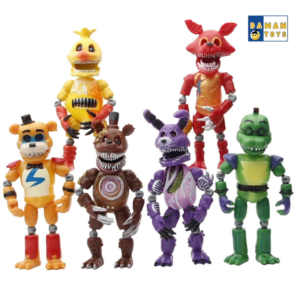 Jual Action Figure FNAF Five Night At Freddy Fazbear Bonie Foxy