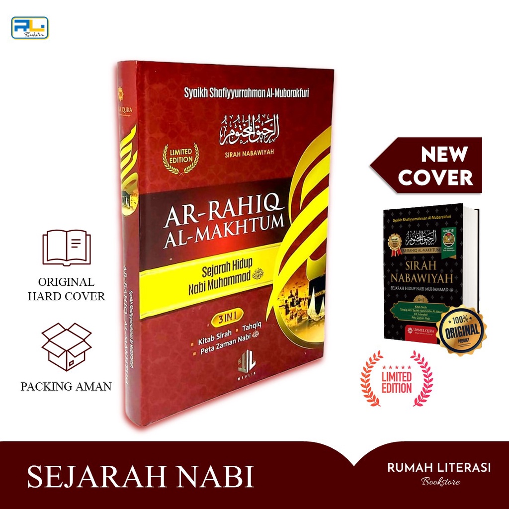 Jual Terlaris Buku Sirah Nabawiyah Lengkap Ar Rahiq Al Makhtum New