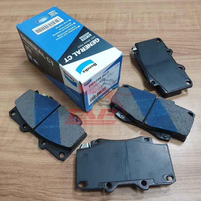 Jual BRAKE PAD - KAMPAS REM DEPAN FORTUNER / HILUX 3.0 BENDIX DB1739 ...