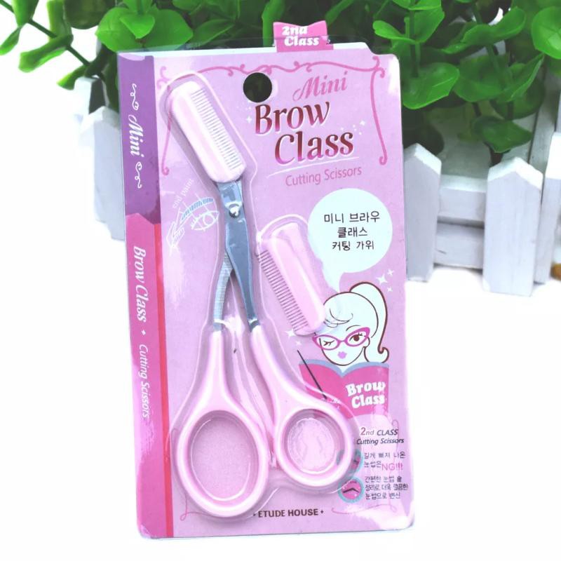 Jual Gunting Alis Mini Brow Class Cutting Scissors / Etude House Eyebrow  Scissors / ACC20709