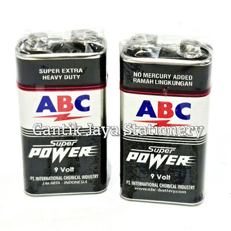 Jual Baterai Battery Kotak Abc V Shopee Indonesia