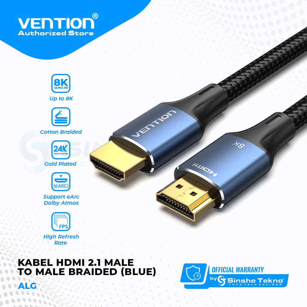 Jual Vention Kabel Hdmi Male To Male Braided K K K P Hz