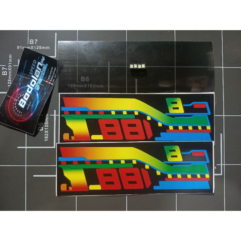 Jual Stiker sticker lcd spidometer speedometer yamaha R15 V3 VVA ...