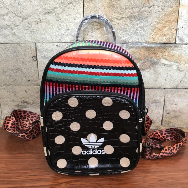 Adidas mini backpack online polka dot