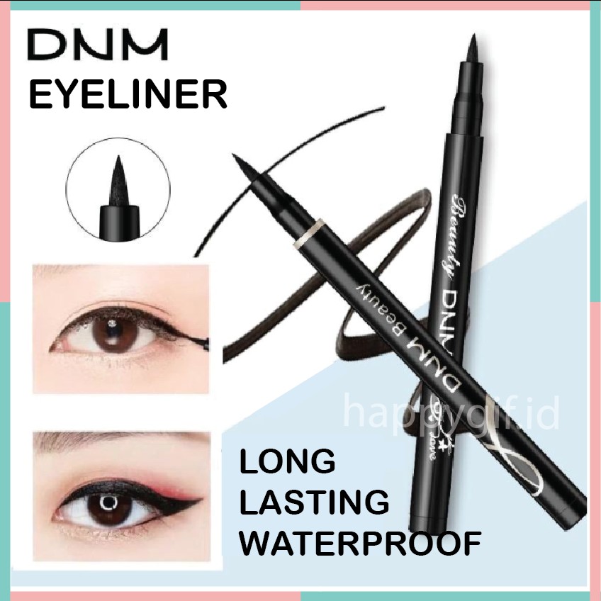 Jual DNM Eyeliner Warna Tahan Lama Tahan Air Tidak Mekar Eye Liner