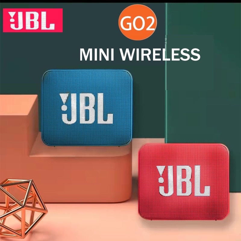Jual JBL Go 2 Portable Speaker Bluetooth Wireless Music Bass Waterproof ...