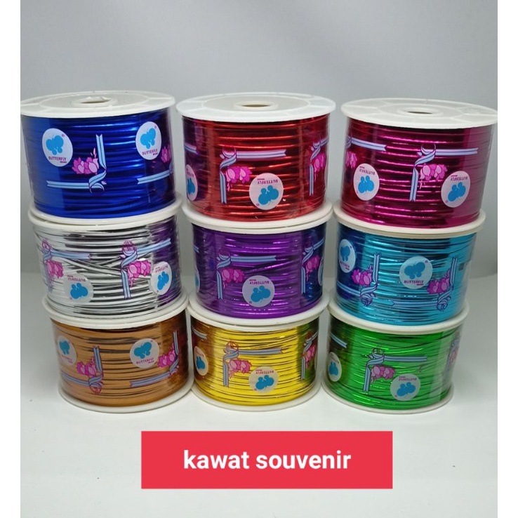 Jual Pita Kawat Kawat Souvenir Isi 100 Yard Shopee Indonesia