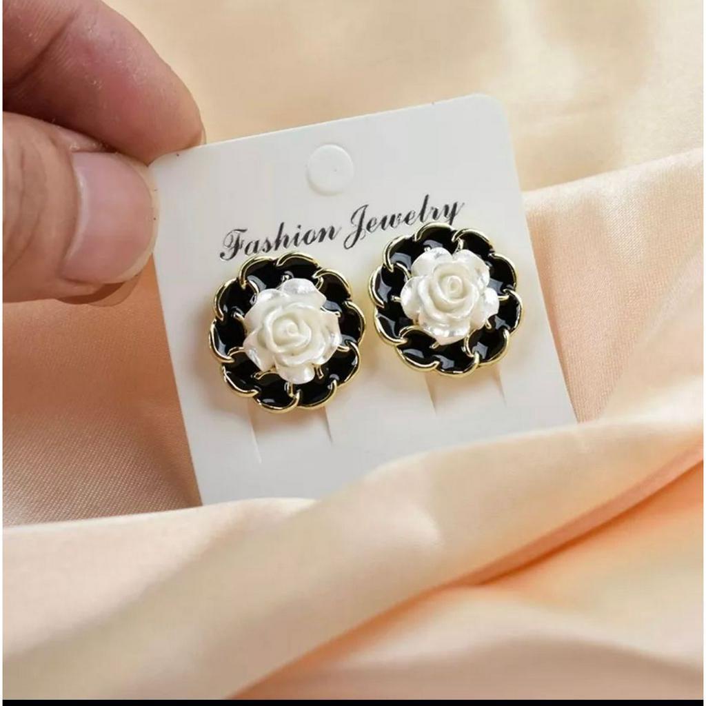 Jual Anting Klip Tanpa Tindik Anting Hijab AT435 | Shopee Indonesia