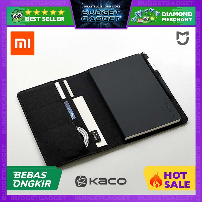 Jual Xiaomi Mijia NoteBook Kaco Green Noble Paper Card Slot Wallet ...