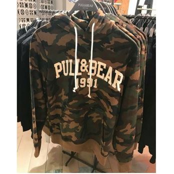 Jaket hoodie pull&bear sale