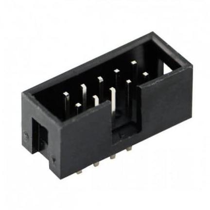 Jual Socket Soket IDC 10 Pin ISP ASP JTAG Header Male PCB DIP efst90 ...