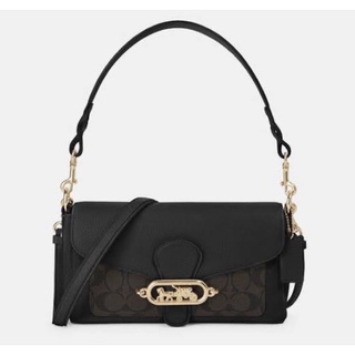 Jual SMALL JADE SHOULDER BAG WITH SIGNATURE CANVAS DETAIL COACH