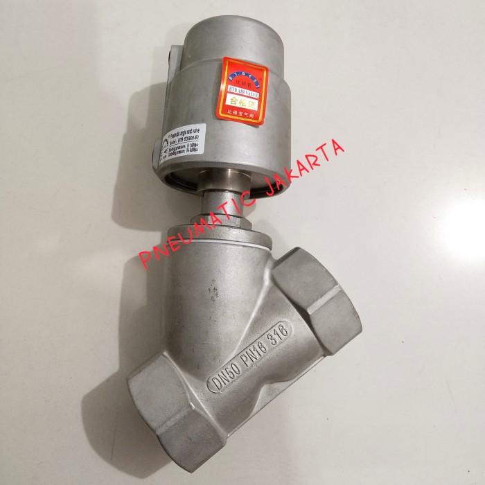 Jual Pneu Matic Angel Seat Valve Btb925908-50 Pneumatic Full Ss ...