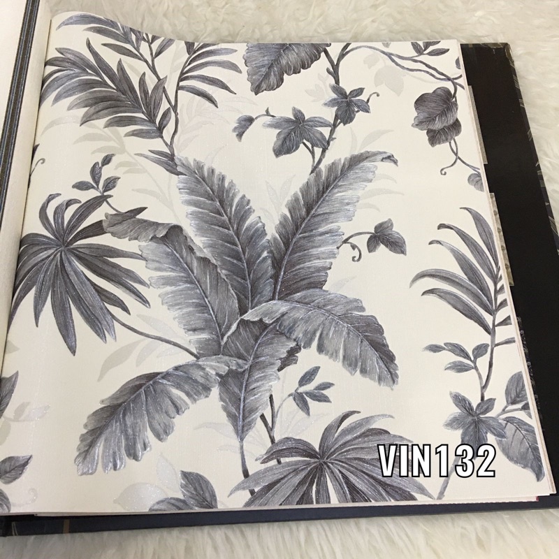 Jual Wallpaper Dinding Motif Daun Modern Terbaru Vincenzo Shopee