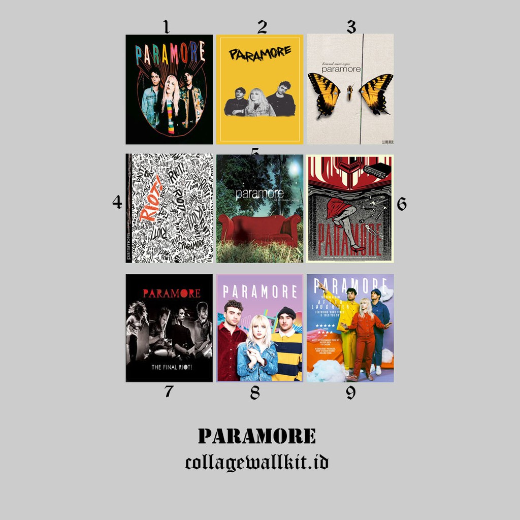 Jual POSTER PARAMORE | Shopee Indonesia