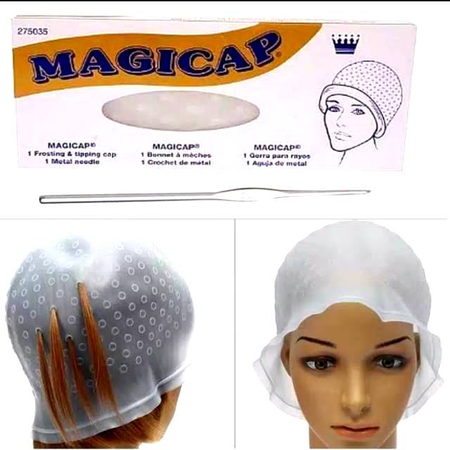 Jual Topi highlight/topi cat semir rambut + jarum besi/congkelan ...