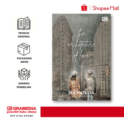 Ika Natassa author with her novel The Architecture of Love